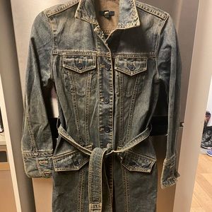 Gap Denim Trench coat